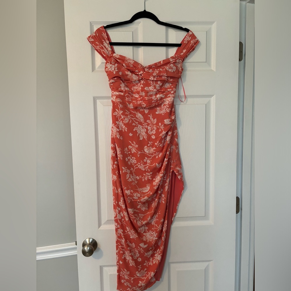 Abercrombie and fitch floral midi dress